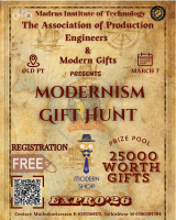 EXPRO ’26 - MODERNISM GIFT HUNT Gift Hunt Poster